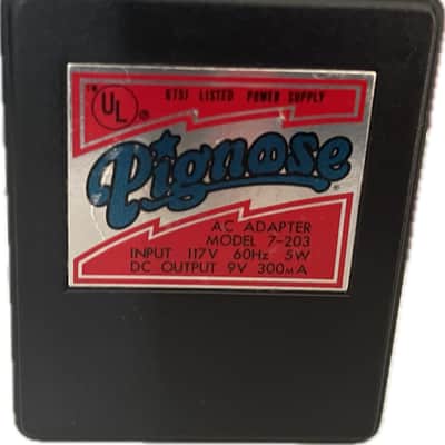 1970s Pignose 7-100 Red Label Portable Guitar Amplifier – USA Made – Original AC Adapter – Excellent Condition image 4