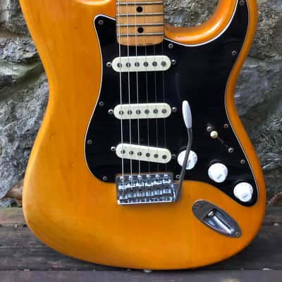 1974 Fender Stratocaster Natural image 3