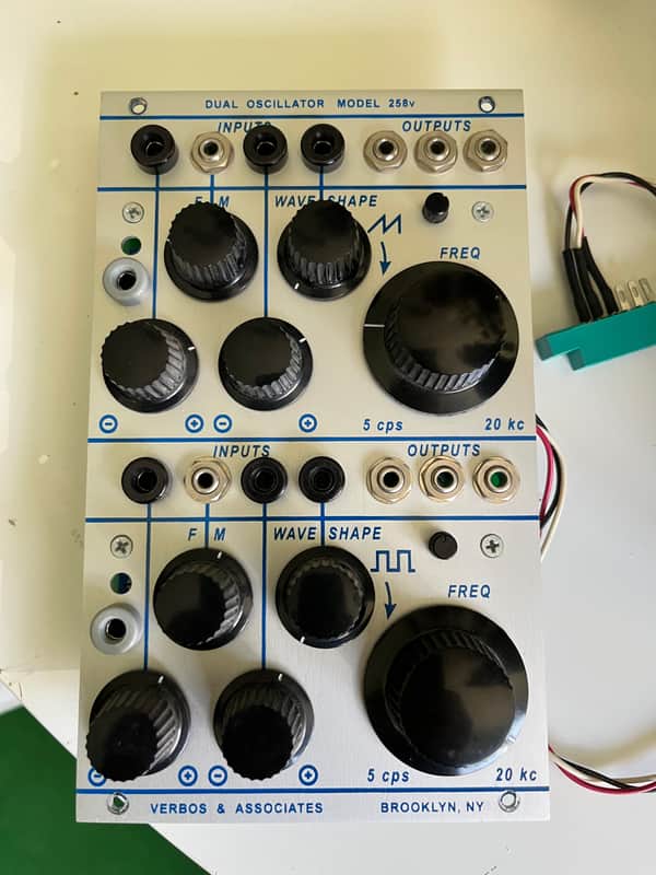 Verbos Electronics 258v 2012 - Silver - Buchla Format image 1