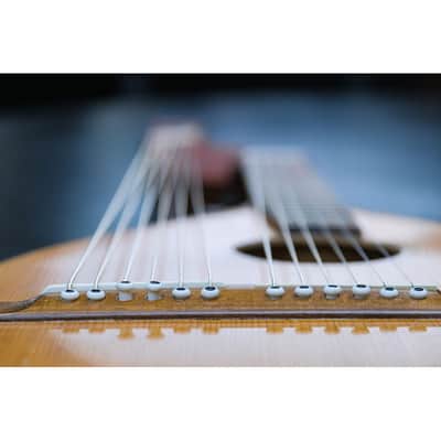 1943 Levin Model 102 12-string Bass Lute natural image 16