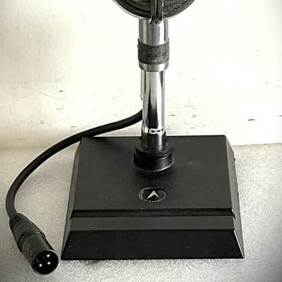 Vintage 1940's SHURE 708A "Stratoliner" Microphone , working w/stand & cable image 2