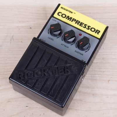 Rocktek COR-01 Compressor Pedal 1980s w/ Power Supply image 1