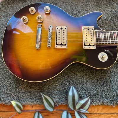 1980 Aria Pro II Les Paul Standard Left Handed Electric Guitar image 3