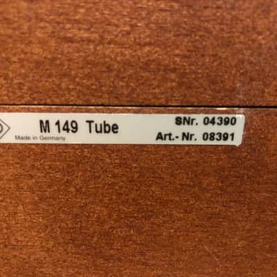 Neumann M 149 Large Diaphragm Multipattern Tube Condenser Microphone 1999 - Present - Nickel image 15