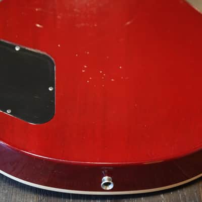 2012 Gibson Custom Les Paul Class 5 Electric Guitar Red Tiger + COA OHSC image 17