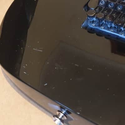 Ibanez RG Series RG350MZ Floyd Rose Electric Guitar Black Maple Neck image 5