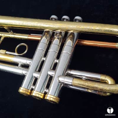 1963 BIG BELL C.G. Conn 6B Victor coprion leadpipe trumpet case mouthpiece gamonbrass image 14