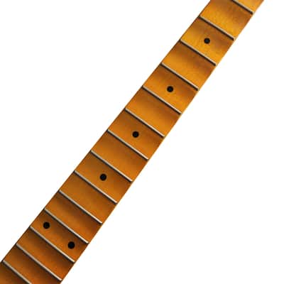 Big Head Full Scalloped Maple Guitar Neck,24-Fret image 4