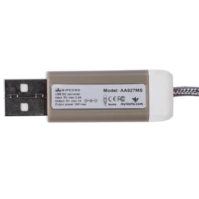 Ripcord USB to 9V TC Electronic Flashback Mini Effects pedal-compatible power cable by myVolts image 11
