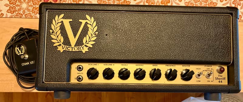 Victory Amps Sheriff 44 Heritage Series 44-Watt Guitar Head 2010s - Black/Gold image 1