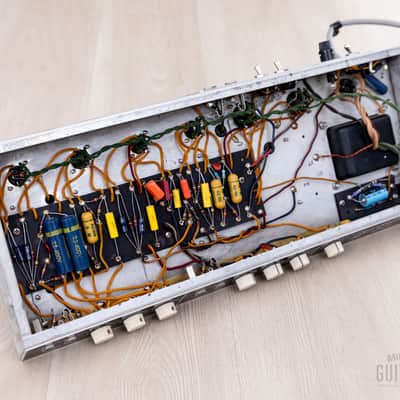 1961 Fender Bassman 6G6 Blonde Brown Panel Vintage Piggyback Tube Amp 2x12 w/ Oxford 12M6 & Victoria Covers image 14