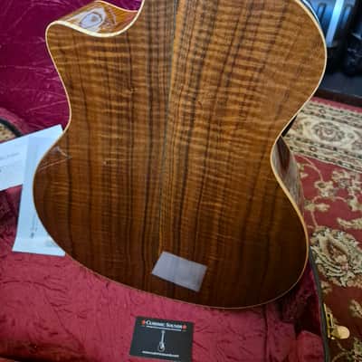 Taylor 814ce-LTD Fall Limited Edition "Fiddleback" Walnut Back & Sides 2007 ☆VIDEO☆ image 9