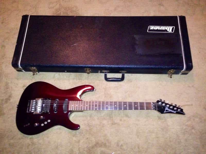 Vintage 1987 Ibanez  S540 sabre saber electric guitar made in japan,ohsc,edge tremelo image 1