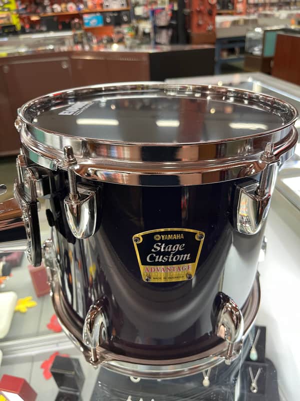 Yamaha Stage Custom Advantage Single Tom Drum Purple Fade 10x9