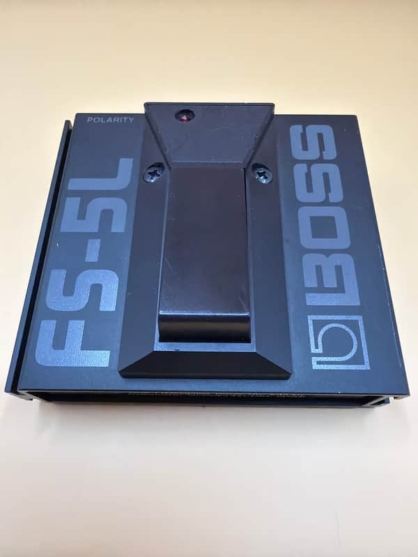 Boss FS-5L Latching Footswitch 1986 - Present - Black image 1