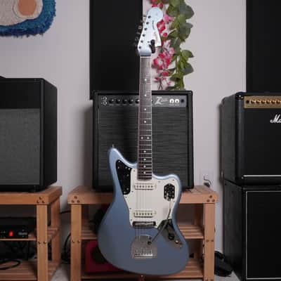 2026 Fender MIJ Traditional II '60s Jaguar - Ice Blue Metallic image 2