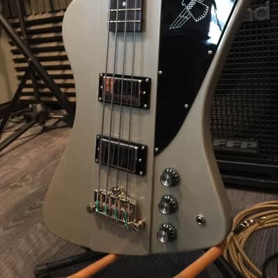 Epiphone Thunderbird Bass 2014 TV Silver w/OHSC image 1