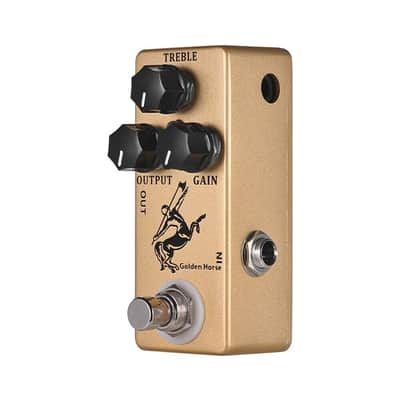 Mosky Golden Overdrive Guitar Effect Pedal True Bypass Overdrive/ Boost image 3