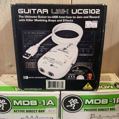 Behringer Guitar Link UCG102 Guitar-to-USB Audio Interface image 1