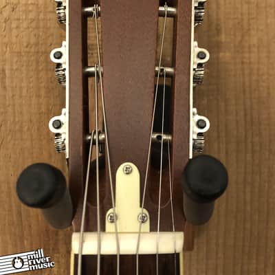 National Delphi Resonator Resophonic Guitar Taupe 1998 w/ OHSC image 4