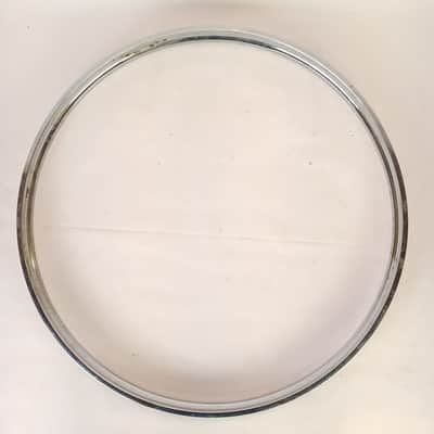 Pearl 22" Steel Bass Drum Hoop/Rim Chrome Vintage 70s x1.5"x1/4"Kick Metal Japan image 5