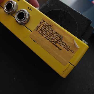 DigiTech CabDryVR Dual Cabinet Simulator 2010s - Yellow/Black/White image 2