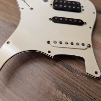 Fender Loaded Stratocaster Guitar Pickguard American HSS 2007 White image 6