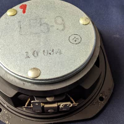 JBL LE5-9 Midrange Driver Speaker, WORKS, dented dust cap, for 4411 4313 L212 L220 image 3