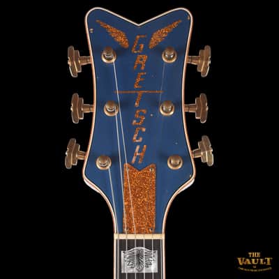 Gretsch Custom Shop Stephen Stern Masterbuilt G6136-CST White Falcon Custom Painted by Louis Markoya Protegé to Salvador Dali 2012 - Zac Brown image 6