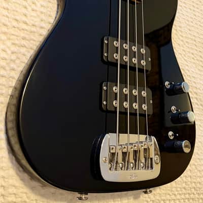 G&L USA ASAT Electric Bass Guitar - Jet Black image 8
