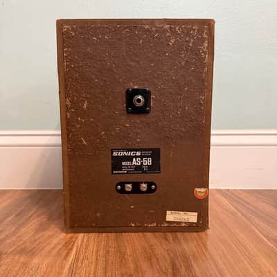 Vintage Sonics Japanese Desktop Guitar Cab with 8 Ohm Full-Range Speaker image 2