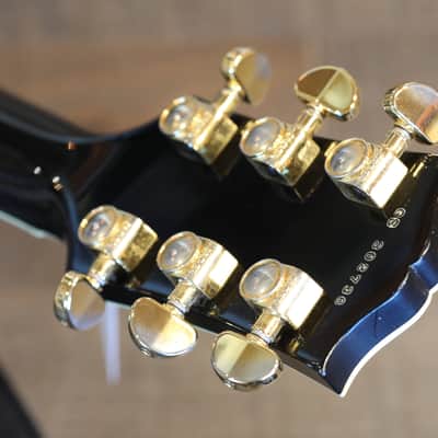 Minty! 2023 Gibson Custom Shop Peter Frampton "Phenix" Inspired Les Paul Custom 3 PUP Electric Guitar Black Ebony + COA OHSC image 21