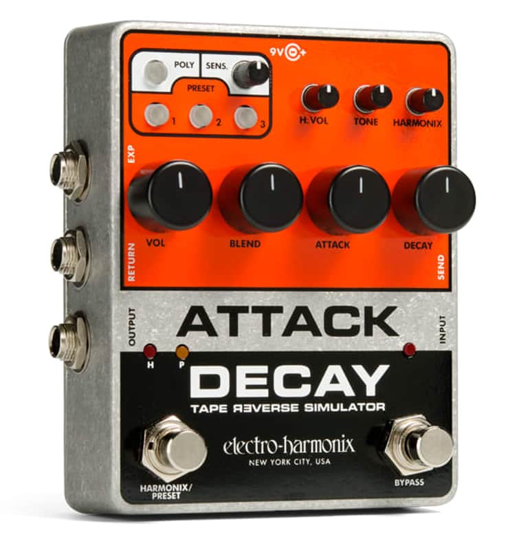 Electro Harmonix Attack Decay Tape Reverse Simulator image 1