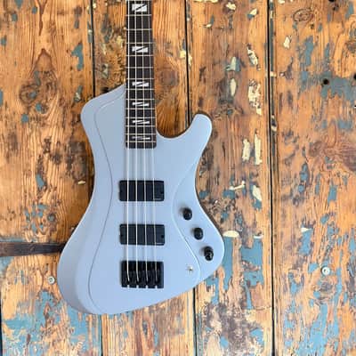 ESP LTD JC-4 John Campbell Streamer Bass – Dark Grey Metallic Satin image 1