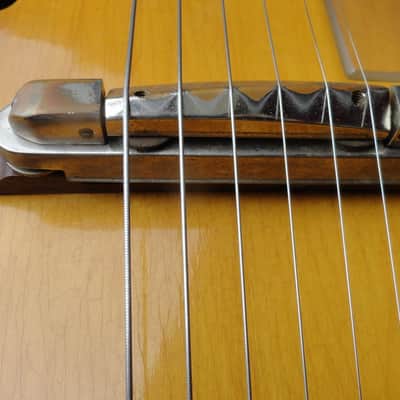Extremely Rare Vintage Minty 1948 Gibson National Aristocrat 1110  Arch Top Jazz Guitar Video image 15