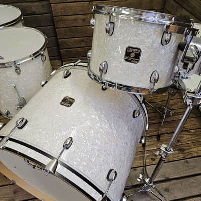 Gretsch Catalina Club Drum Kit, White Marine Pearl USED! RKGRT290726 image 3
