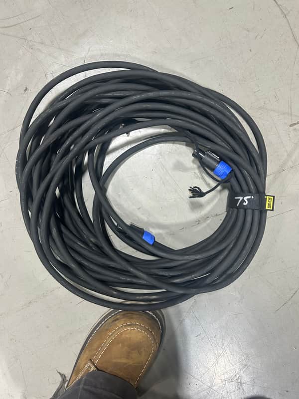 Neutrik Speakon NL4FC 75' Jumper Cable image 1
