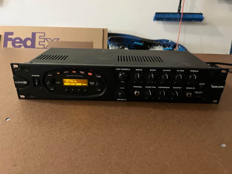 Line 6 Bass Pod XT Rackmount 2000’s - Black image 1