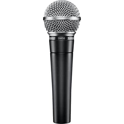 Shure SM58-LC Cardioid Dynamic Vocal Microphone with Pneumatic Shock Mount image 2