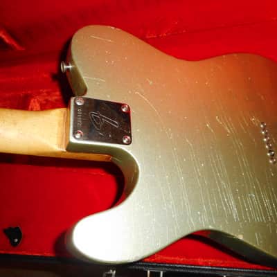 1968 Fender Telecaster Refinished in Silver Sparkle Nitro image 10