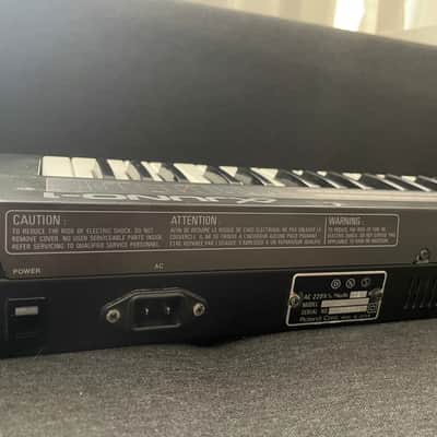 Roland Alpha Juno-1. 49-Key Programmable Polyphonic Synthesizer 1985 - 1988 Black image 5