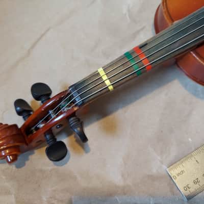 Suzuki Model 220 (1/8 Size) violin, Japan 1975, Reglue/Repair Needed image 7