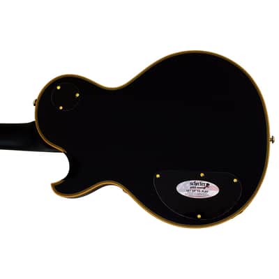 Schecter Solo-II Custom guitar in Aged Black Satin B-Stock 1218 image 6