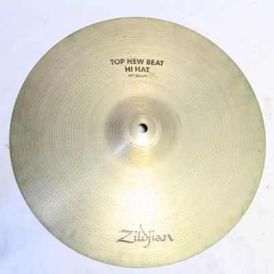 ZILDJIAN New Beat 14 HI-HAT 932 1334 A.ZILDJIAN Zildjian New Beat 14-inch Hi-Hat (07/13) image 5