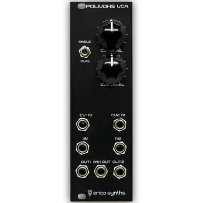 Erica Synths Polivoks Dual VCA II Pcbs, Panel and AS3360 IC image 2