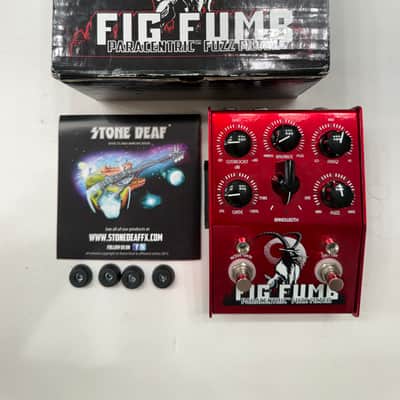 Stone Deaf FX Fig Fumb V1 Paracentric Fuzz Filter Guitar Effect Pedal + Box