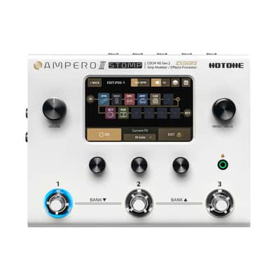 Hotone MP-300 Ampero II Stomp Amp Modeler / Effects Processor 2021 - FREE AMPERO SWITCH + - Free Shipping - 2 Year Warranty image 2