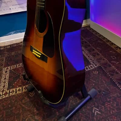 Fender F-220 SB Sunburst Acoustic Guitar image 6