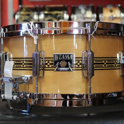 Tama 50th Anniversary Limited Mastercraft 6.5x14 Artwood Reissue Snare Drum image 1