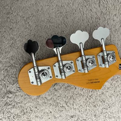 Fender Modern Player Dimension Bass 2014 MIC Candy Apple Red 4-String Guitar image 8